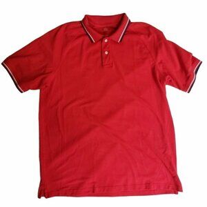 Lands End Large red polo